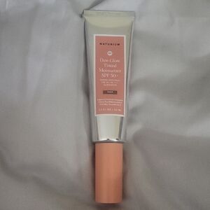 Naturium Dew-Glow Tinted Moisturizer SPF 50+ — Deep (Peach Tone)